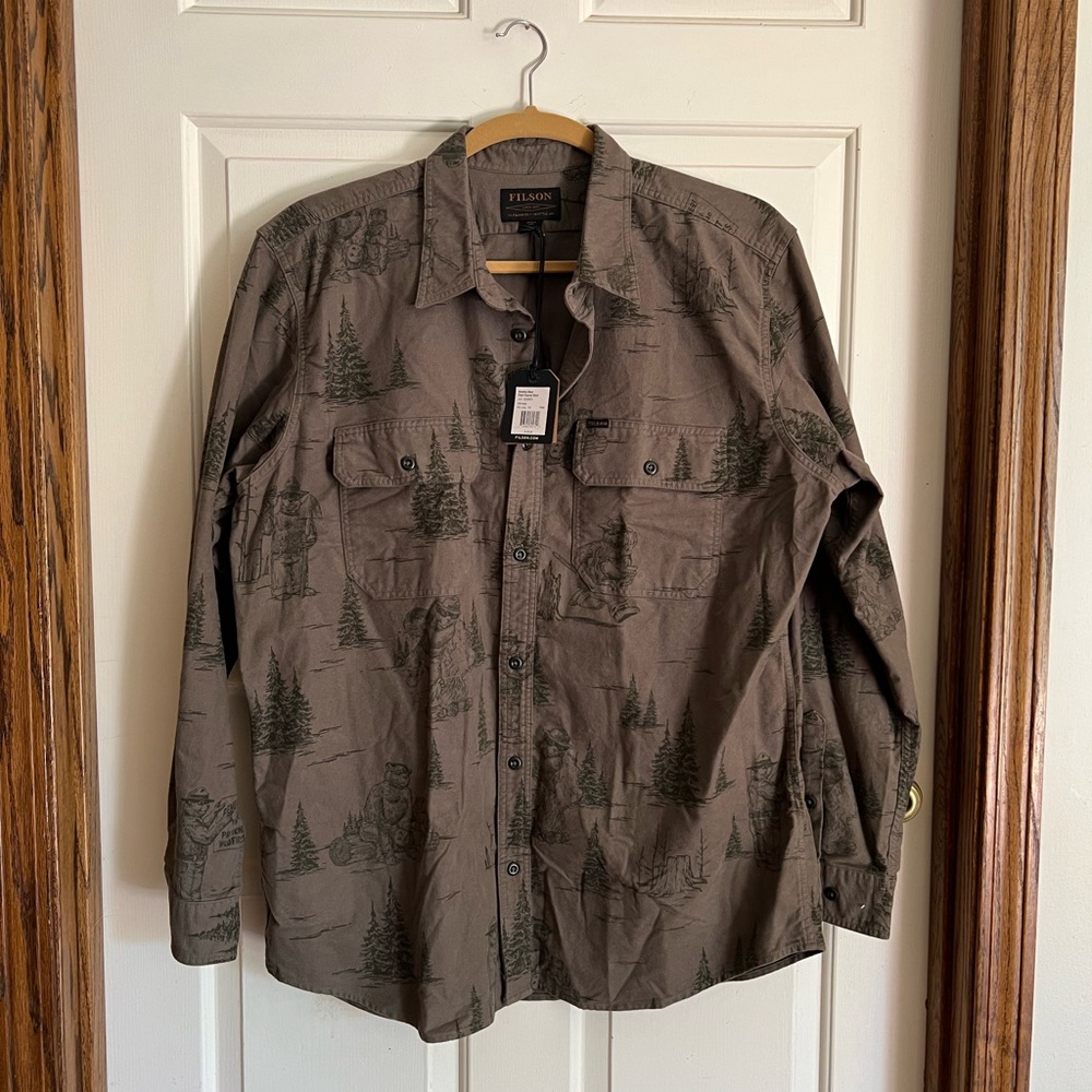 Filson Smokey Bear Field Flannel XXL Long Limited Release